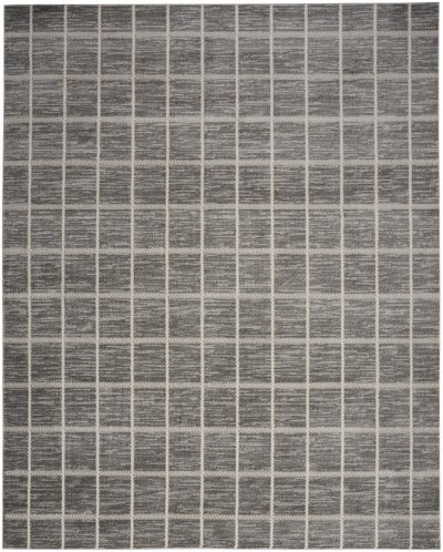 Nourison Home Nourison Serenity Home SRH05 7'10" x 9'10" Grey Ivory Modern Indoor Rug - 7'10" x 9'10"