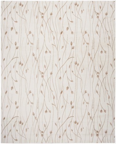 Nourison Home Nourison Grafix GRF15 5'3" x 7'3" Ivory Beige Modern Indoor Rug - 5'3" x 7'3"