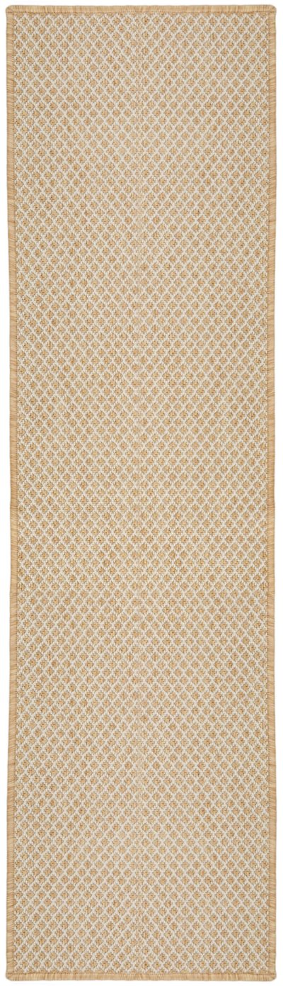 Nourison Home Nourison Courtyard COU01 2' x 3' Natural Modern Rug - 2' x 6'
