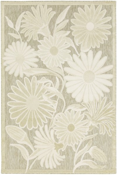Nourison Home Nourison Aloha ALH33 9' x 12' Ivory Sage Outdoor Rug - 2'8" x 4'