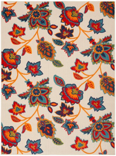 Nourison Home Nourison Aloha ALH31 2'8" x 4' Multicolor Contemporary Rug - 5'3" x 7'5"