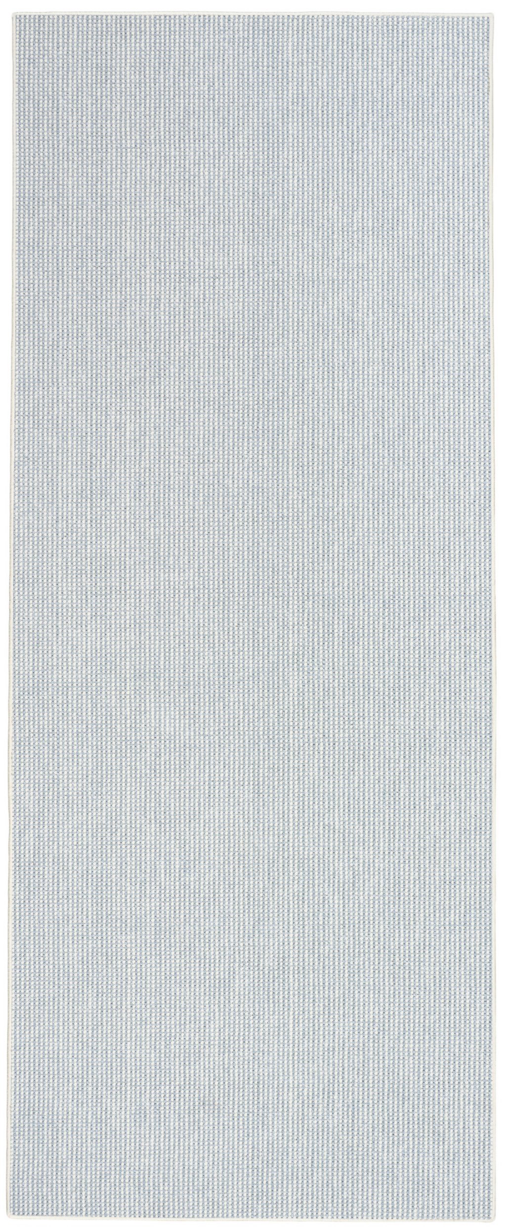 Nourison Home Nourison Textured Home TXH01 2'3" x 7'6" Ivory Blue Farmhouse Indoor Rug