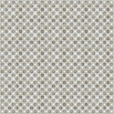 Marble Systems Avenza Light, Dolomite, Palisandra Multi Finish Damascus Marble Mosaic 11x11 - Avenza Light, Dolomite, Palisandra - 11" x 11" x 3/8"
