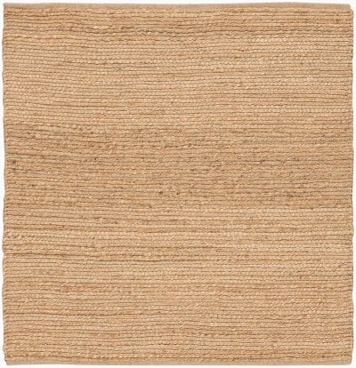 Nourison Home Nourison Neutral Jute NUJ01 7' x 10' Natural Farmhouse Indoor Rug - 4' x 4'