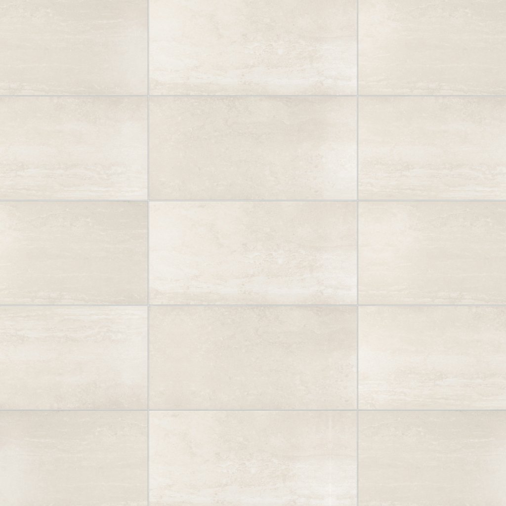 Daltile Advantage Aria White, Rectangle, 12X24, Matte - Aria White