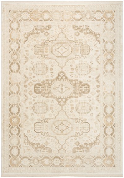 Nourison Home Nourison Pardis PRD05 4' x 6' Ivory Beige Vintage Indoor Rug - 5'3" x 7'