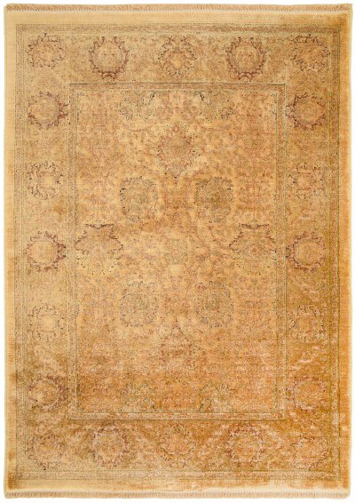 Nourison Home Nourison Luxurious LRS02 9'10" x 12'6" Gold Vintage Indoor Rug - 2' x 3'