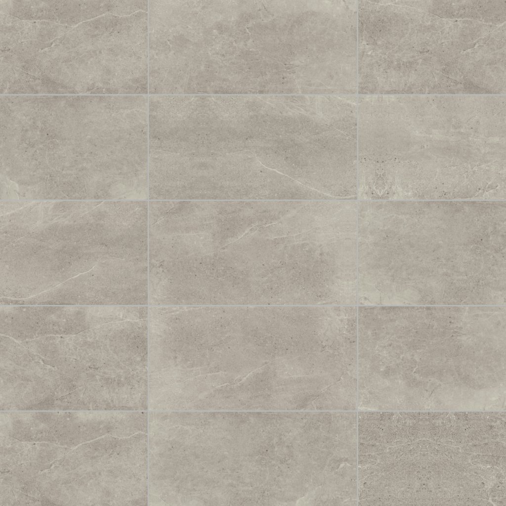 American Olean Primstone - Ash, Rectangle, 12X24, Matte (PR61) - Ash