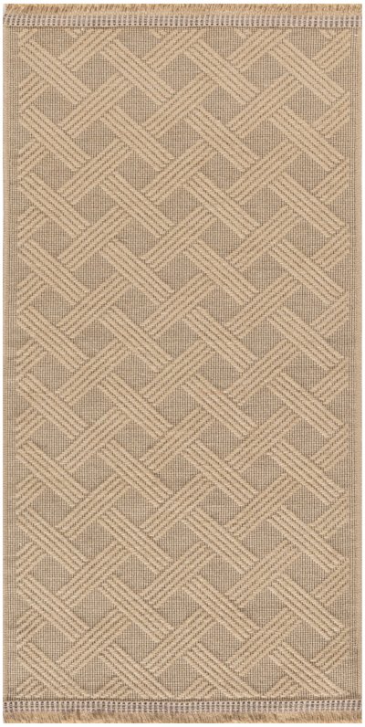 Nourison Home Nourison Washable Organic WSO02 3'11" x 5'11" Natural Modern Indoor Rug - 2' x 4'