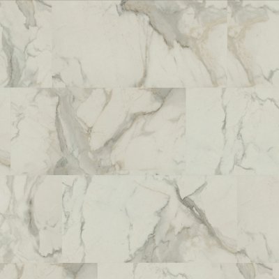 Karndean Designflooring CALACATTA D'ORO AKT-LM33 - WHITE - 18" x 36"