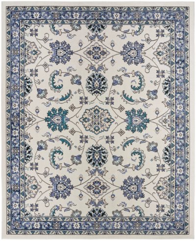Nourison Home Nourison Sandy SDY05 6' x 9' Ivory Blue Vintage Rug - 10' x 14'