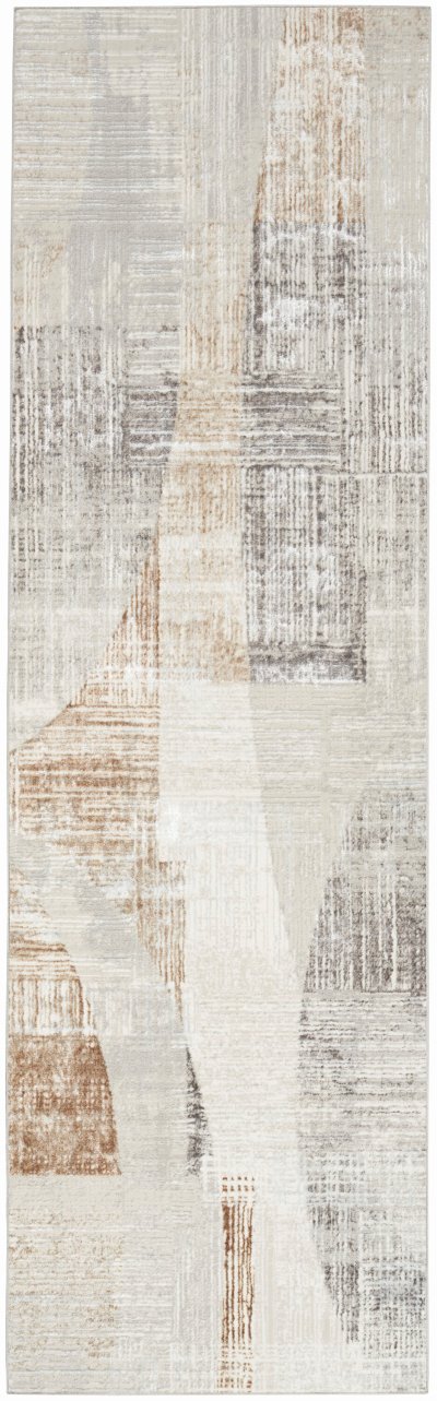 Nourison Home Nourison Sparkle ILI04 3'11" x 5'11" Grey Modern Indoor Rug - 2'3" x 7'6"