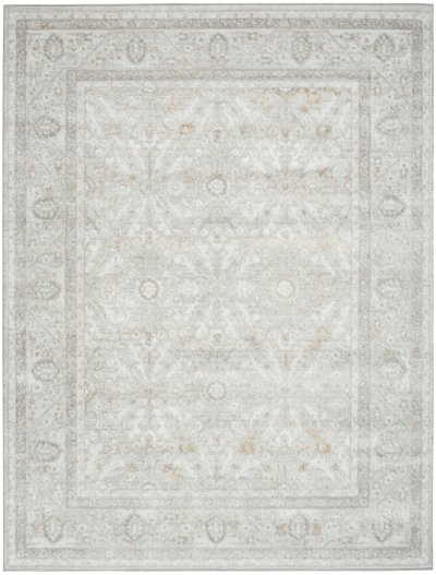 Nourison Home Nourison Dekor DEK03 2' x 4' Grey Vintage Indoor Rug - 4' x 6'