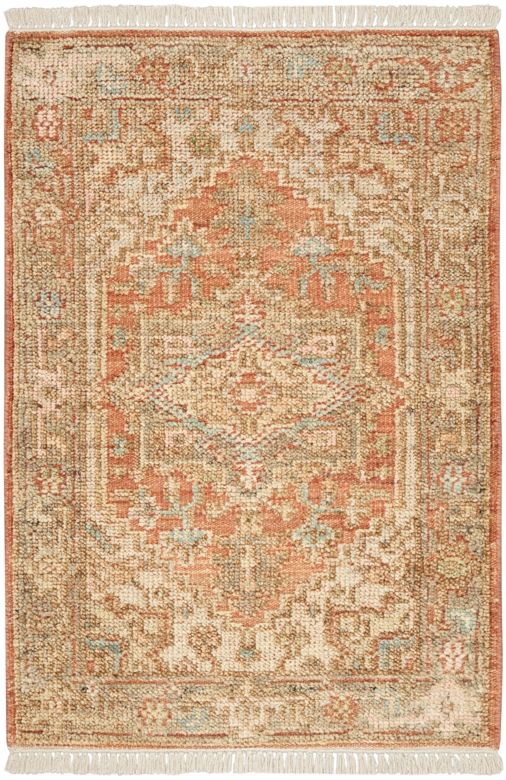 Nourison Home Nourison Heritage Vine HTV06 2' x 3' Rust Vintage Indoor Rug