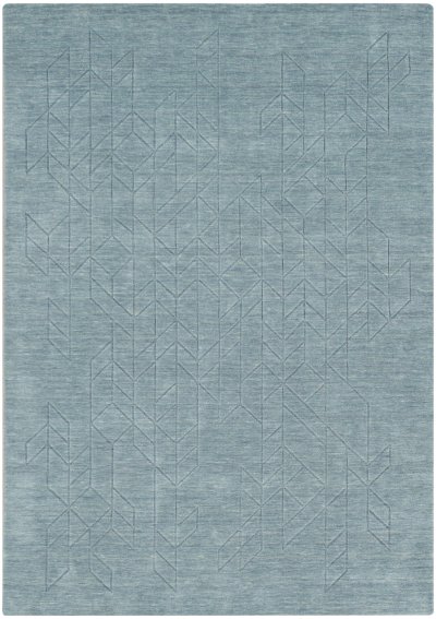 Nourison Home Nourison Alessia ALE01 8'6" x 11'6" Blue Modern Indoor Rug - 7'9" x 9'9"