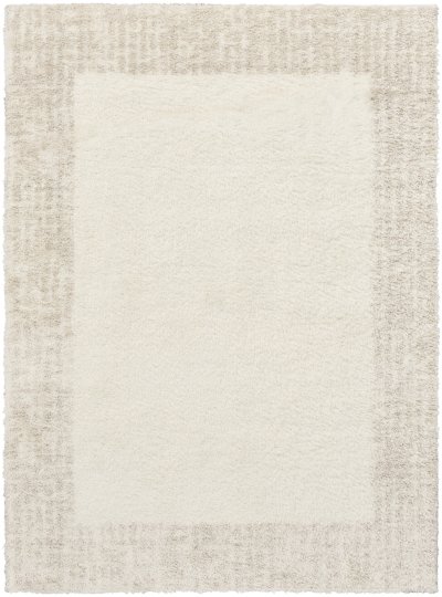 Nourison Home Nourison Pacific Shag PCS02 5'3" x 7'3" Ivory Beige Shag Indoor Rug - 5'3" x 7'3"