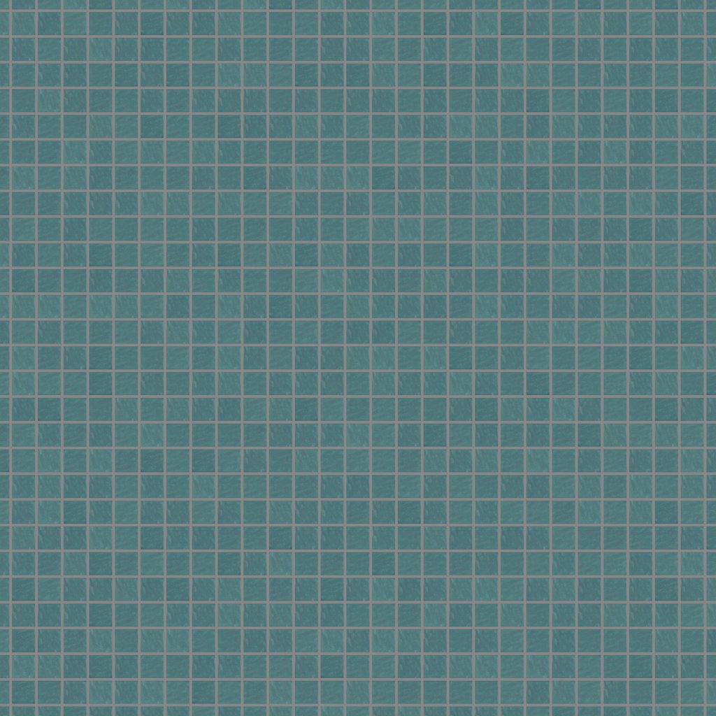Emser Tile AFLOAT GLOSSY MOSAIC -POR - Aqua