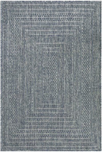 Nourison Home Nourison Tulum TLM04 9' x 12' Denim Outdoor Rug - 2' x 3'