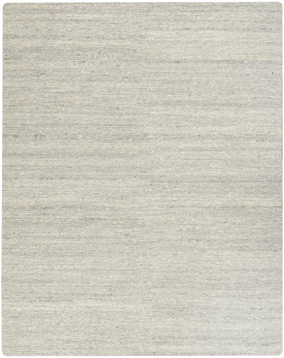 Nourison Home Nourison Alanna ALN01 8'6" x 11'6" Silver Farmhouse Indoor Rug - 8'6" x 11'6"