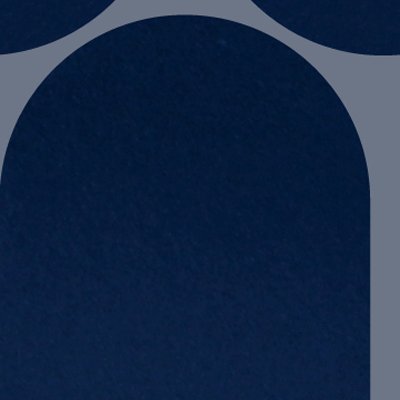 Daltile Artefino Element Navy, Capsule, 1 1/2X6, Matte - Navy