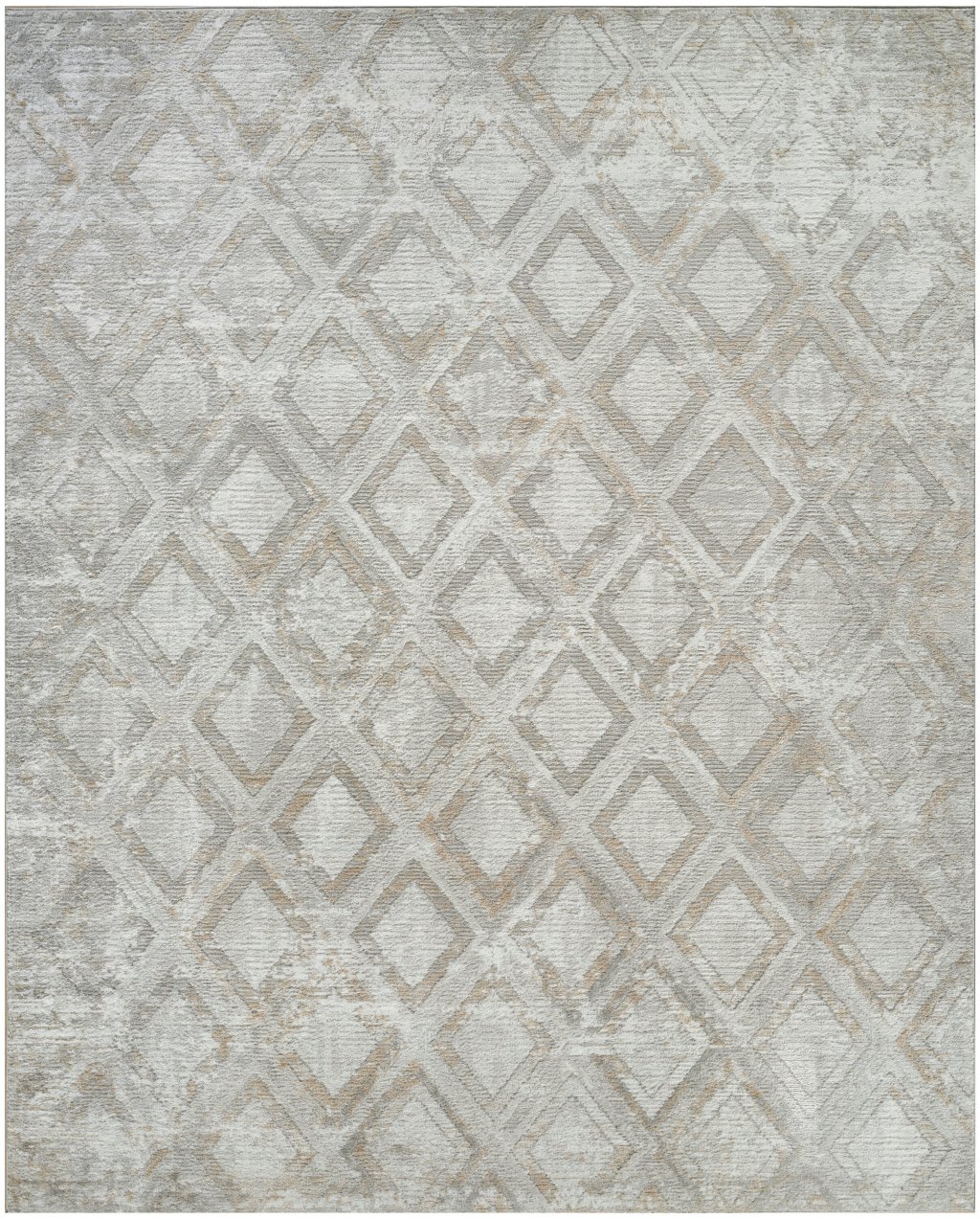 Nourison Home Nourison Dekor DEK05 7'10" x 9'10" Grey Modern Indoor Rug
