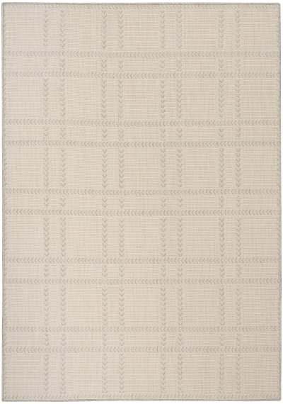 Nourison Home Nourison Horizon Indoor/Outdoor HOZ04 3' x 5' Grey Modern Rug - 4' x 6'