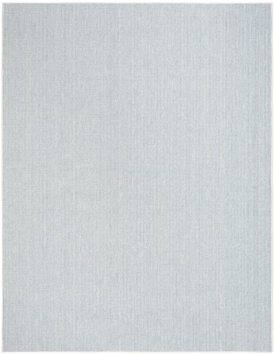 Nourison Home Nourison Natural Texture NTX01 2'3" x 7'6" Ivory Blue Farmhouse Indoor Rug - 7'10" x 9'10"