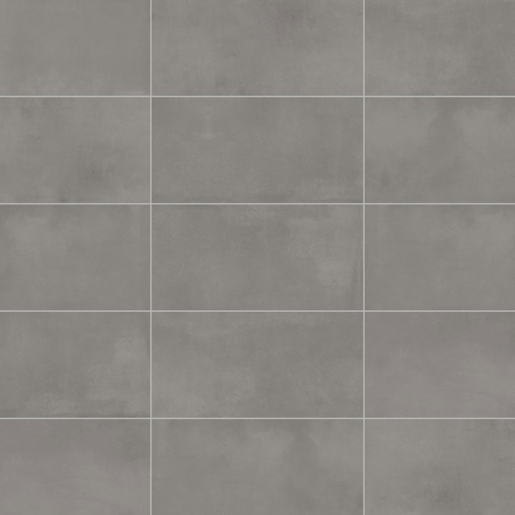 American Olean Color Story Floor - Matte Storm Gray, Rectangle, 12X24, Matte (0017) - Matte Storm Gray