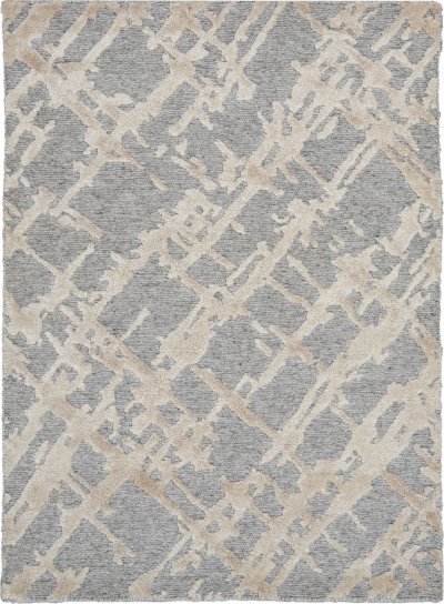 Nourison Home Nourison Divine DIV10 7'9" x 9'9" Sand Storm Modern Indoor Rug - 2' x 3'