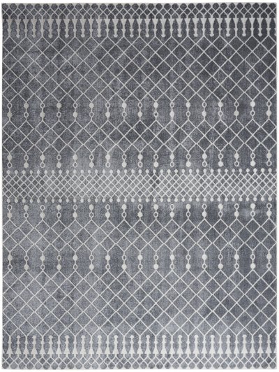 Nourison Home Nourison Astra Machine Washable ASW10 2' x 6' Denim Bohemian Indoor Rug - 9' x 12'