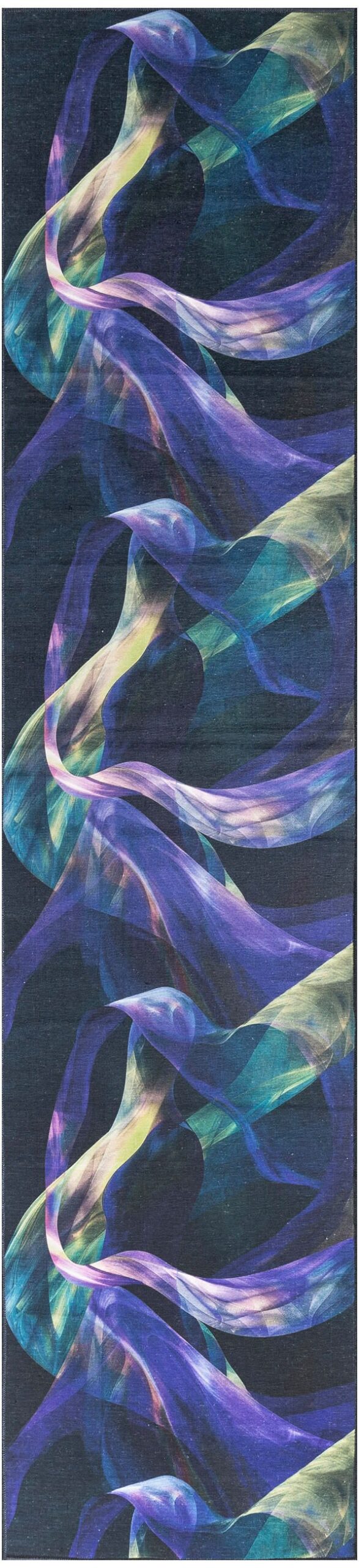 Nourison Home Nourison Nourison Washables NWB16 2'2" x 8' Blue Multicolor Modern Indoor Rug