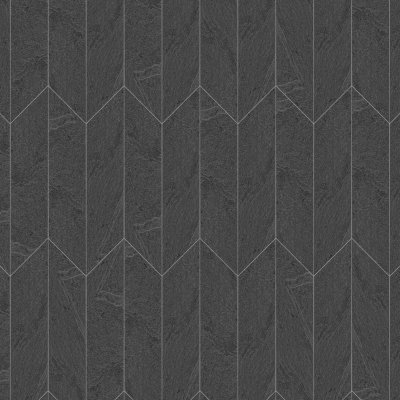 Marble Systems Dark Flow Matte Gramma 66 Dx Stone Look Porcelain Accent Tiles 15 7/16x7 43/64 - Dark Flow - 15 7/16" x 7 43/64" x 3/8"