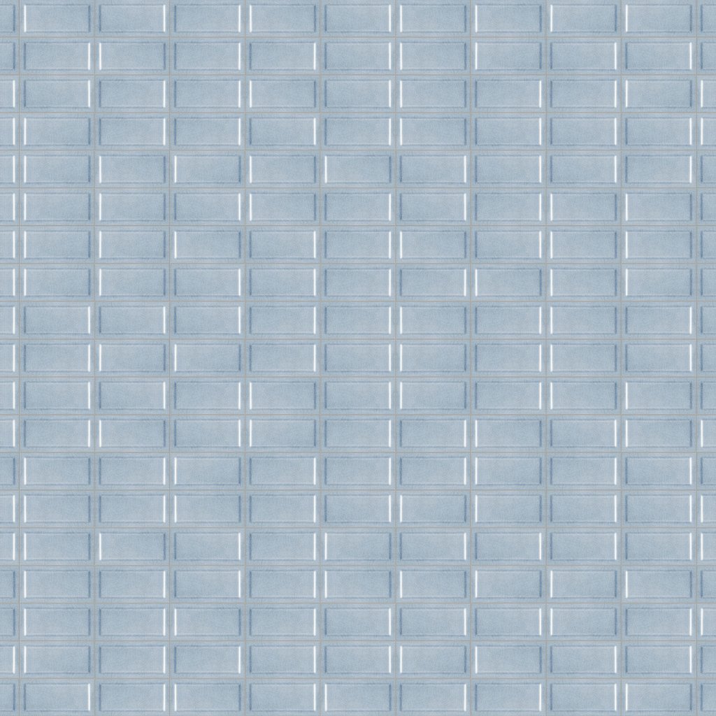 Marble Systems Vinca Crackled Ennis Ceramic Accent Tiles 3x6 - Vinca