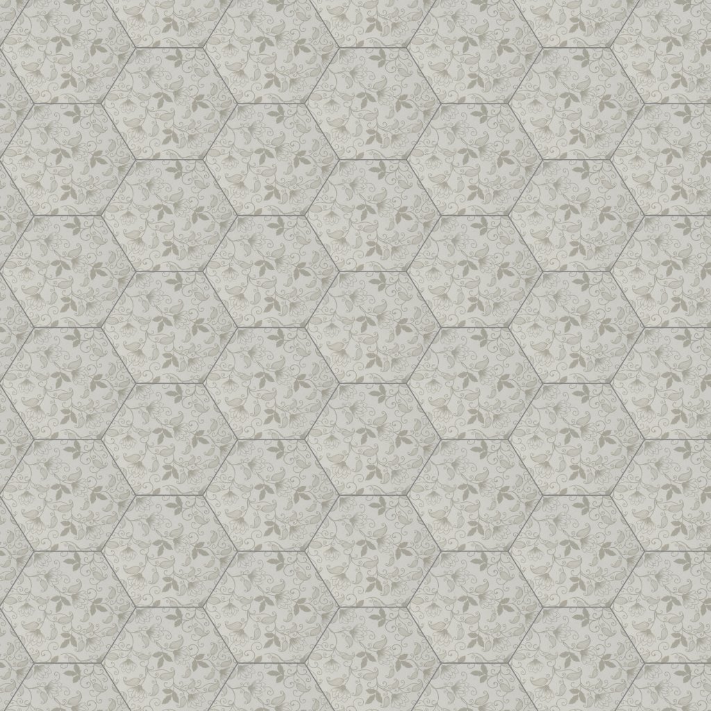 Emser Tile BAUHAUS HEX -POR - Floral