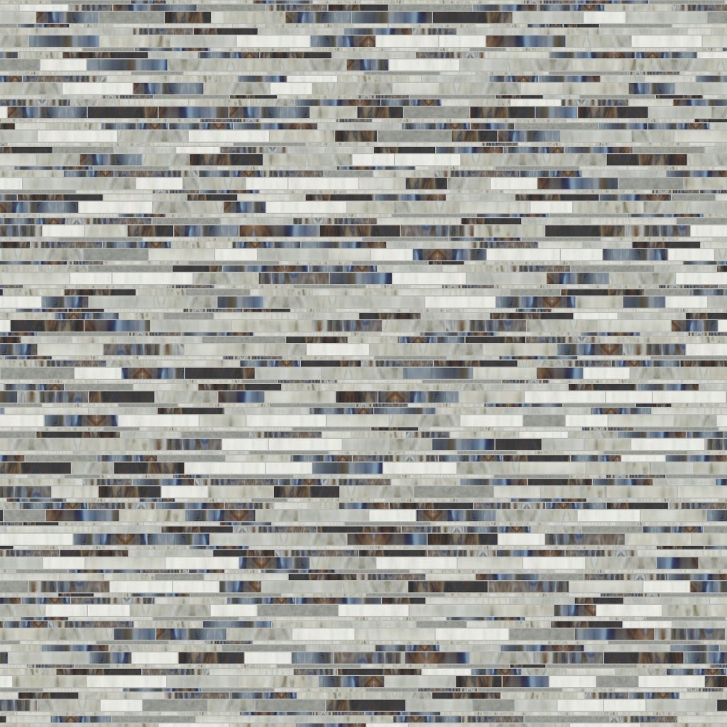American Olean Stone Theory - Gem, Stacked, Random Linear, Matte (ST96) - Gem