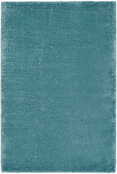 Nourison Home Nourison Dreamy Shag DRS05 7'10" x 9'10" Aqua Shag Indoor Rug - 5'3" x 7'3"