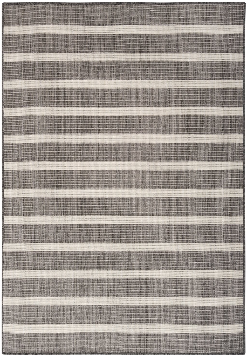 Nourison Home Nourison Selerno SLR03 7' x 10' Charcoal Ivory Modern Rug