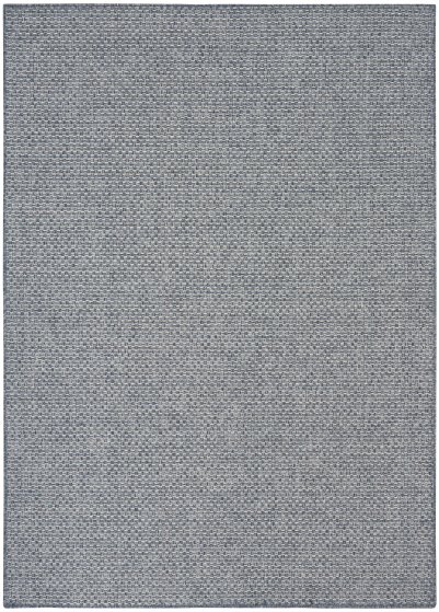 Nourison Home Nourison Tulum TLM03 8' x 10' Denim Outdoor Rug - 4' x 6'
