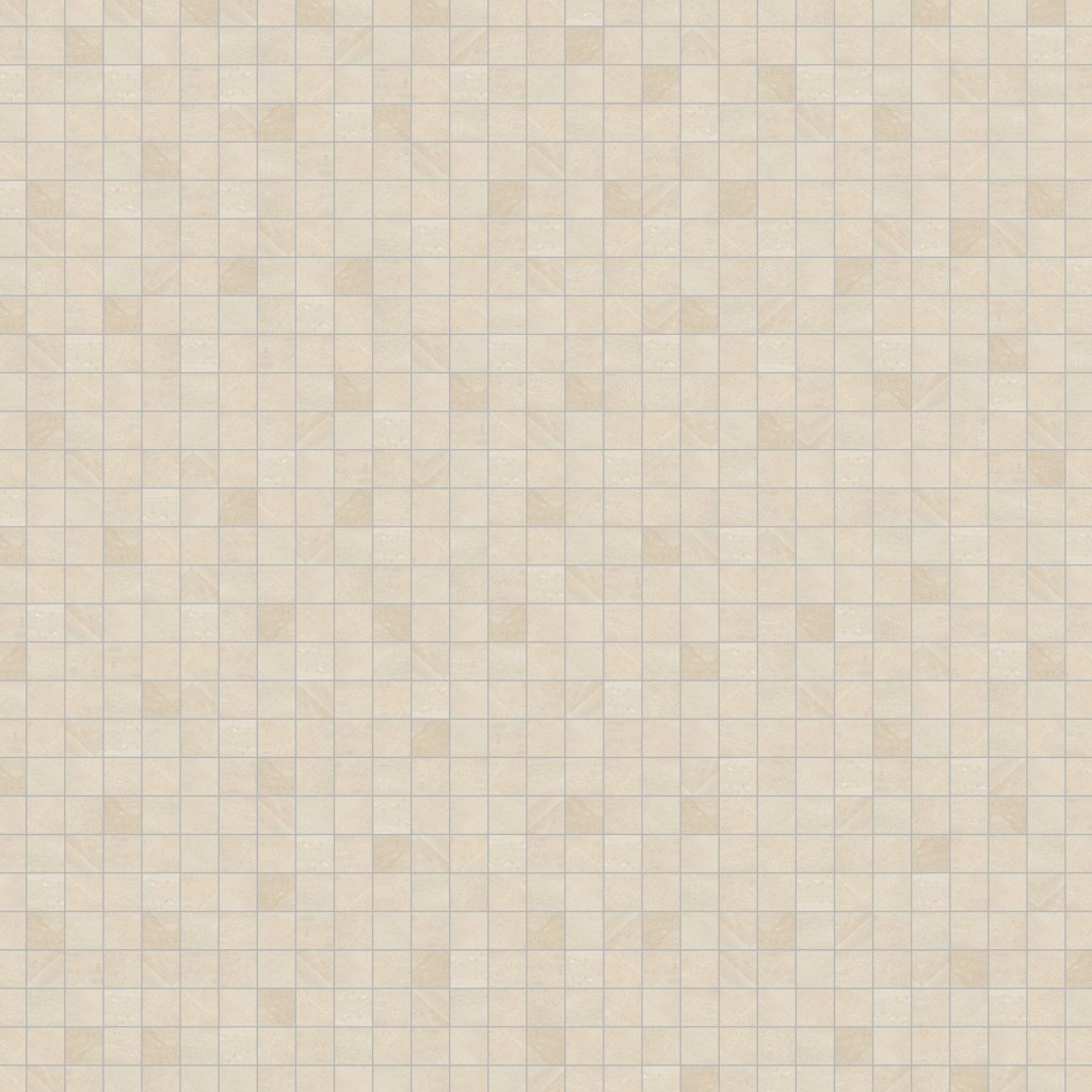 Daltile Choice Calm Beige, Straight Joint, 2X2, Matte - Calm Beige
