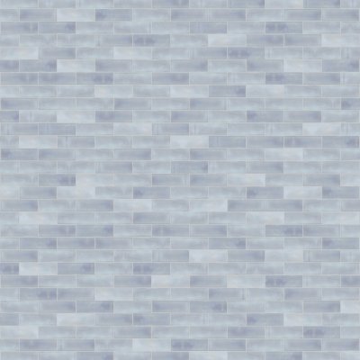 Qualis Ceramica Aruba 2x6 Lavender Gloss - Alternating 1/2