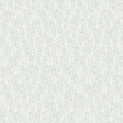 Qualis Ceramica Eterna Bianco 2x6 Picket Mosaic - 10.5"x12"
