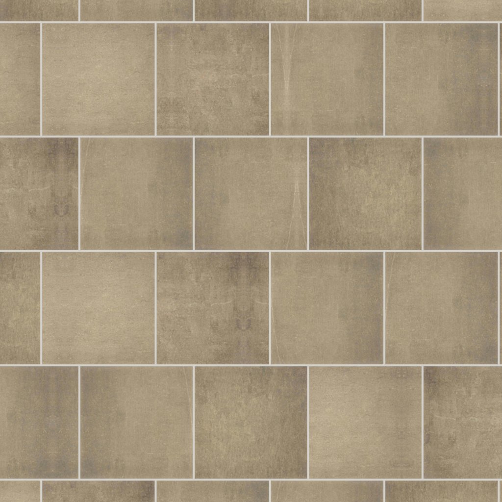Qualis Ceramica Portland Clay 13X13F - Brown