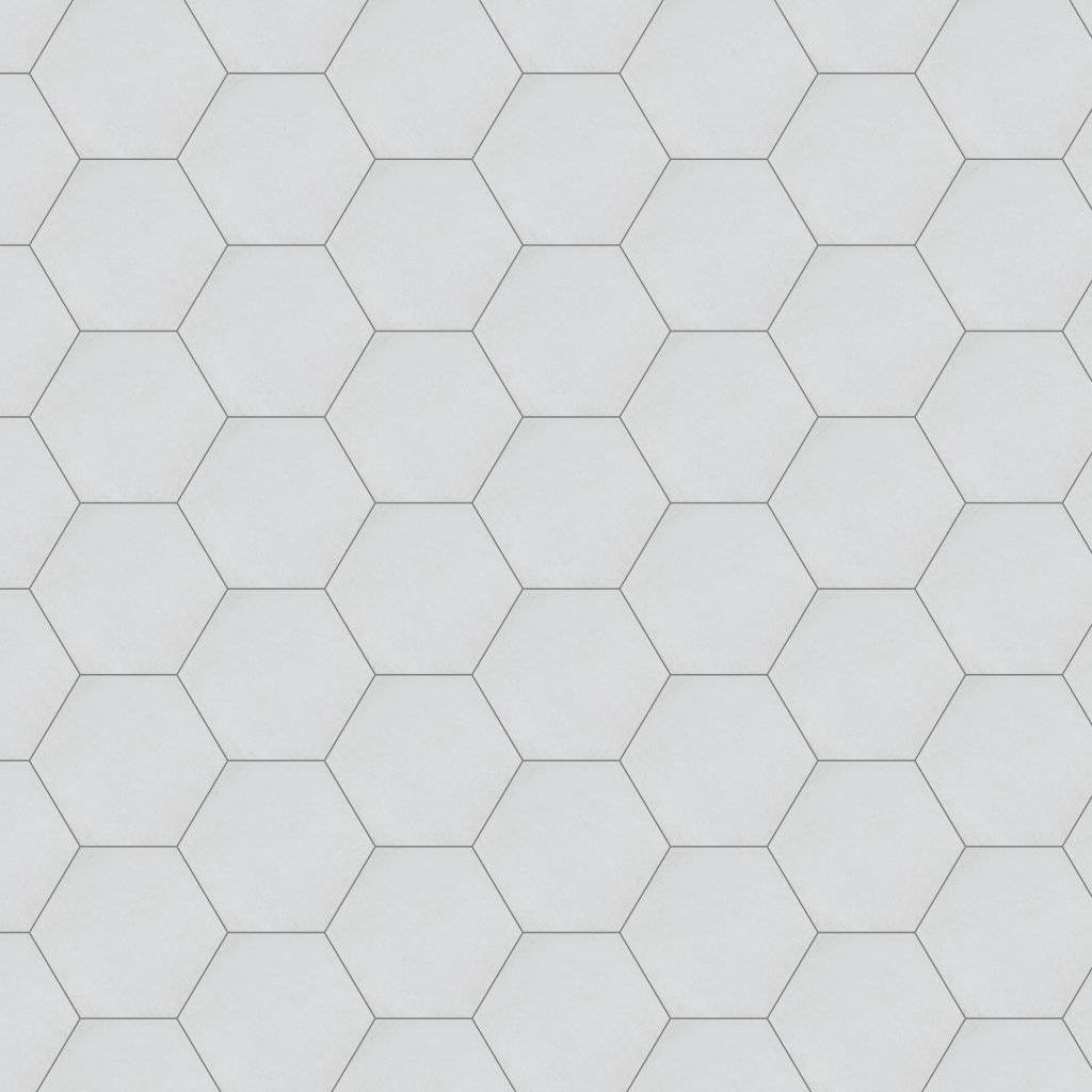 Emser Tile BAUHAUS HEX -POR - White