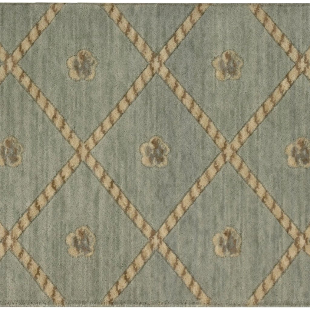 Nourison ASHTON HOUSE ASHTON COURT A03F SURF BROADLOOM