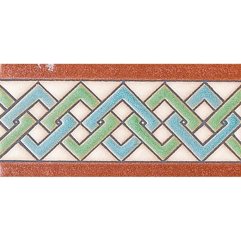 Marble Systems 157 B Glazed Ceramic Border Tiles 3x6 - 157 B