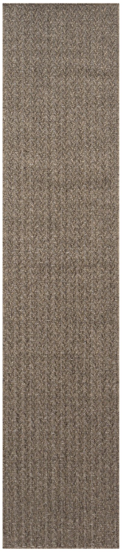Nourison Home Nourison Tulum TLM02 2'2" x 8' Brown Outdoor Rug - 2' x 6'