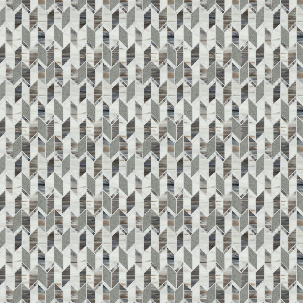 American Olean Stone Theory - Gem, Arrow, 3, Matte (ST96) - Gem