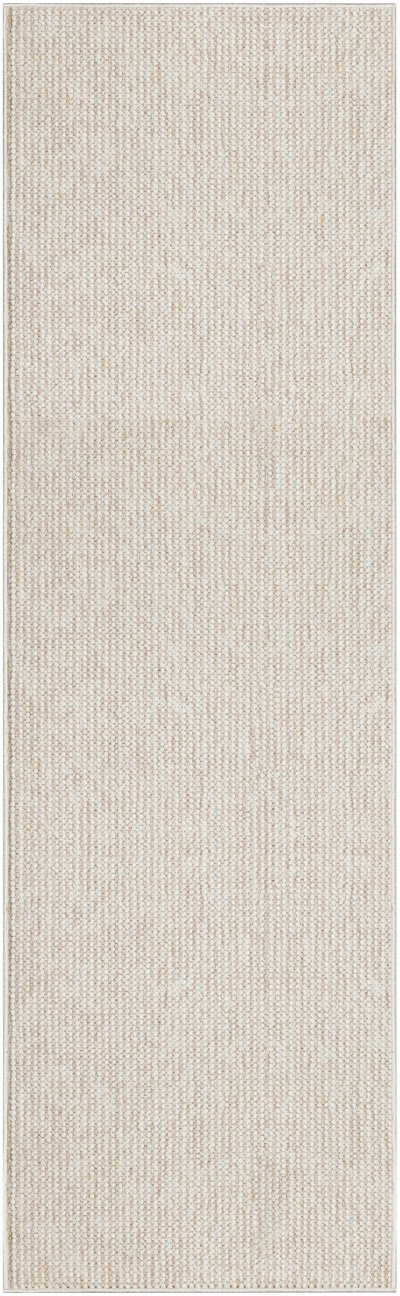 Nourison Home Nourison Natural Texture NTX01 9' x 12' Ivory Beige Farmhouse Indoor Rug - 2' x 6'