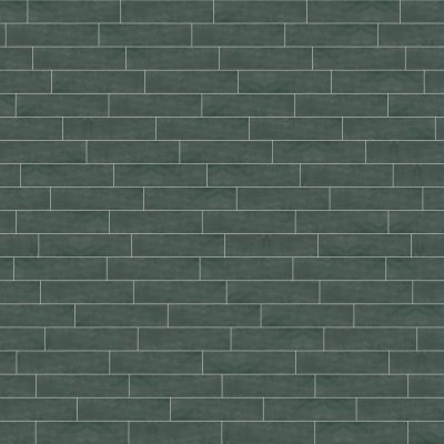 Qualis Ceramica Chateau 3x12W Brilliant Emerald Glossy - Random Length