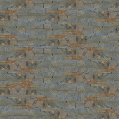 Qualis Ceramica Ledger Stone 6x24 Split Face - Alternating 1/3
